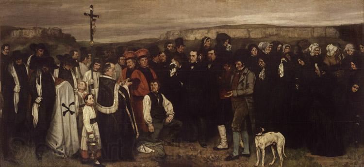 Gustave Courbet Burial at Ornans (mk09)